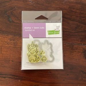 New Lawn Fawn birthday set, never used